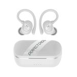 Audífonos Perfect Choice Haken Bluetooth Deportivos TWS Cancelación de Ruido con Sujetador Color Blanco