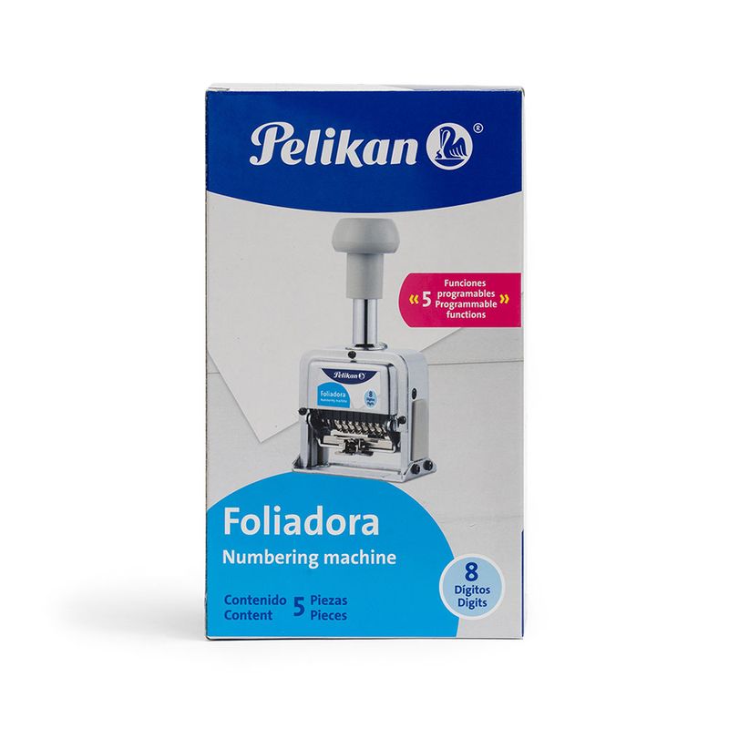 FOLIADOR-METALICO-8-DIGITOS-PELIKAN