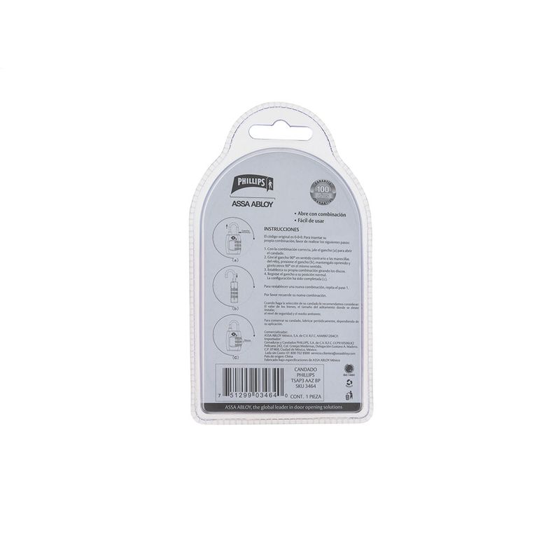 CANDADO-PHILLIPS-DE-COMBINACION-PLASTICO-3-DIGITOS-AZUL