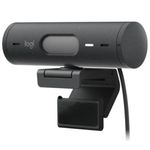Camara-Web-Logitech-Brio-500-FHD-Resolucion-1080p-Correccion-Iluminacion-Encuadre-Automatico-Color-Grafito