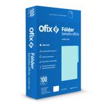FOLDER OFICIO AZUL OFIX CON 100PZAS