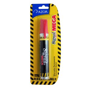 Marcador Permanente Rojo Signal Mega Blt 301.1510Ro
