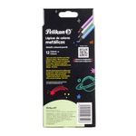 LAPICES DE COLOR METALICOS 12-L PELIKAN