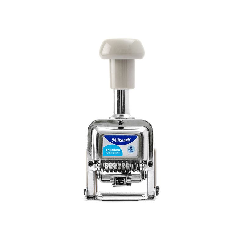 FOLIADOR METALICO 6 DIGITOS PELIKAN