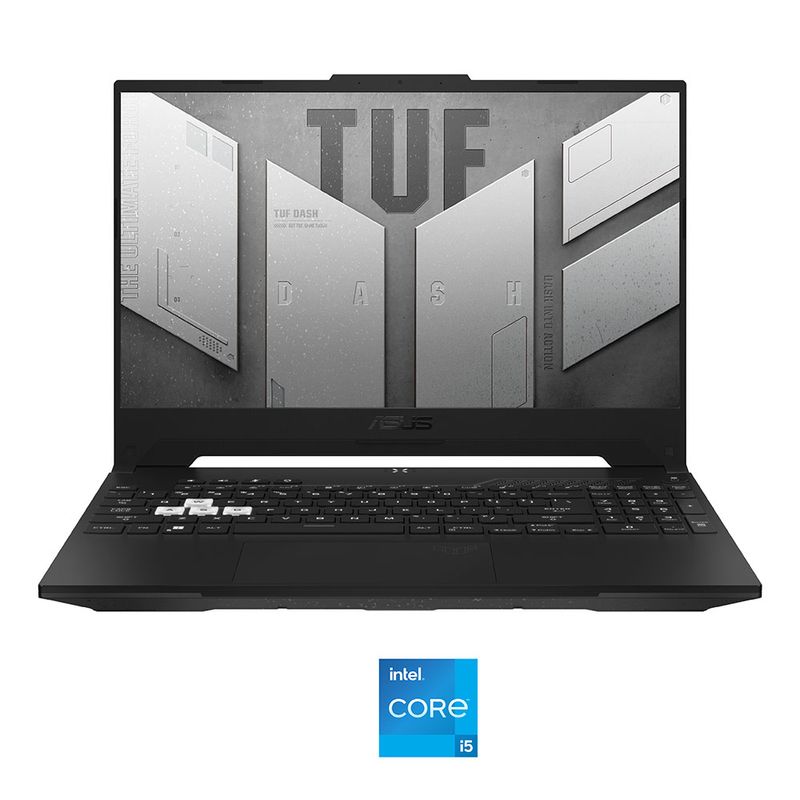 LAPTOP ASUS TUF FX517ZE-i58G512M-H1, 156", CORE i5 12450H, 8GB RAM, 512GB SSD, NVIDIA RTX 3050, WIN11HOME, NEGRO