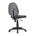 SILLA SECRETARIAL SIN BRAZOS TELA NEGRO
