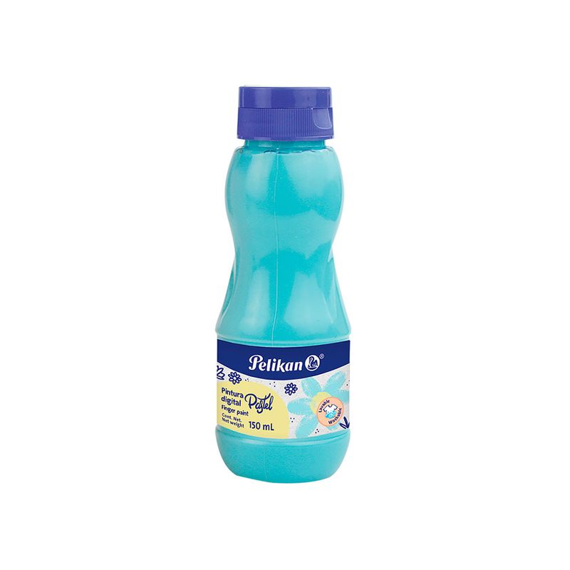 PINTURA DIGITAL TURQUESA 150 ML PELIKAN