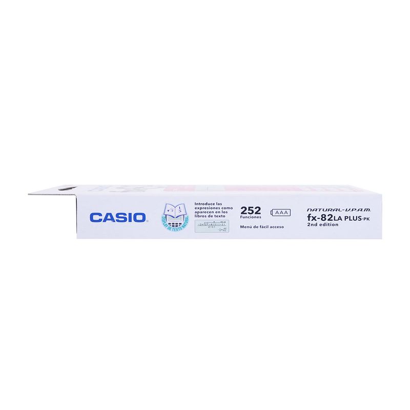 CALCULADORA CIENTIFICA CASIO FX-82LAPLUS2 10+2DIG 252 FUNC ROSA