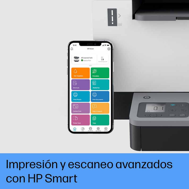 MULTIFUNCIONAL HP LASERJET TANK MFP 2602SDW MONOCROMATICA LASER