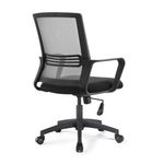 SILLON EJECUTIVO RESPALDO MEDIO MALLA NEGRO