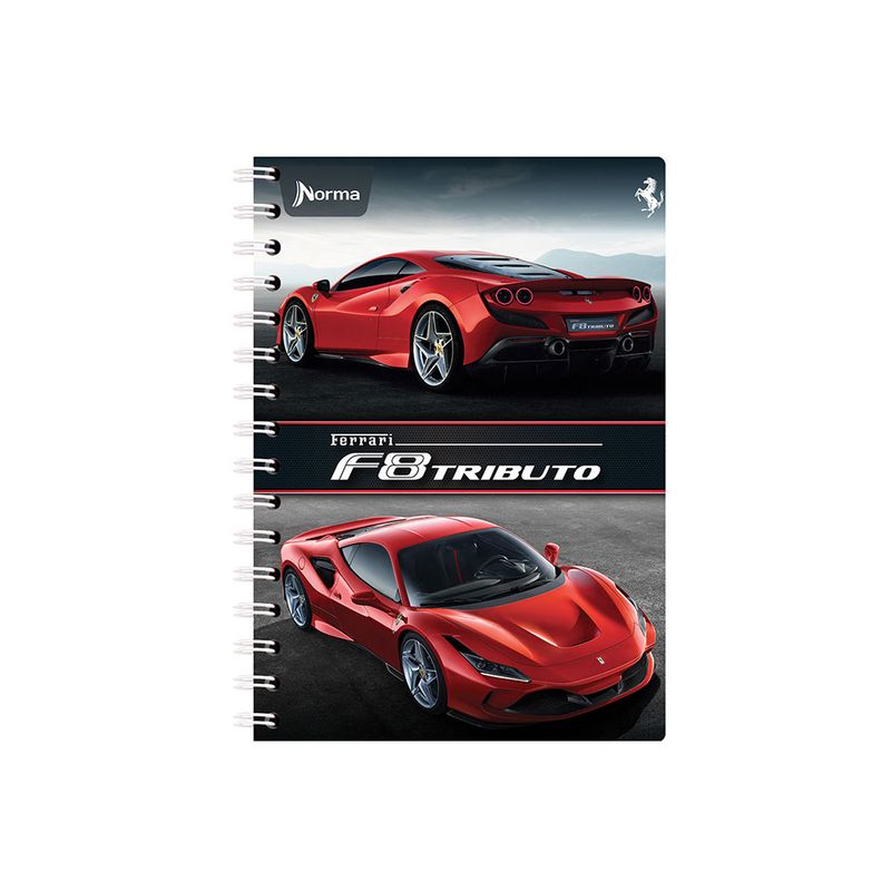 CUADERNO ESPIRAL FRANCES 100H C-5 FERRARI