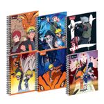 CUADERNO PROFESIONAL 100H RAYAS NARUTO