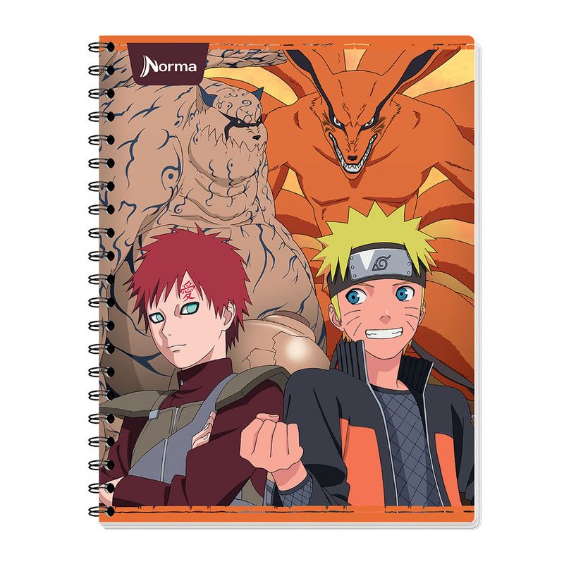 CUADERNO PROFESIONAL 100H C-7 NARUTO