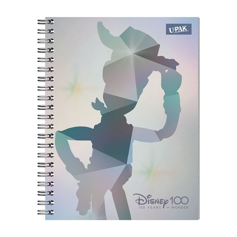 CUADERNO PROFESIONAL 100H RAYAS DISNEY PLATINUM PD