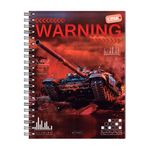CUADERNO PROFESIONAL 100H RAYAS ARMAMENTO MILITAR PD