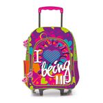 MOCHILA PRIMARIA CON RUEDAS I LOVE BEING ME