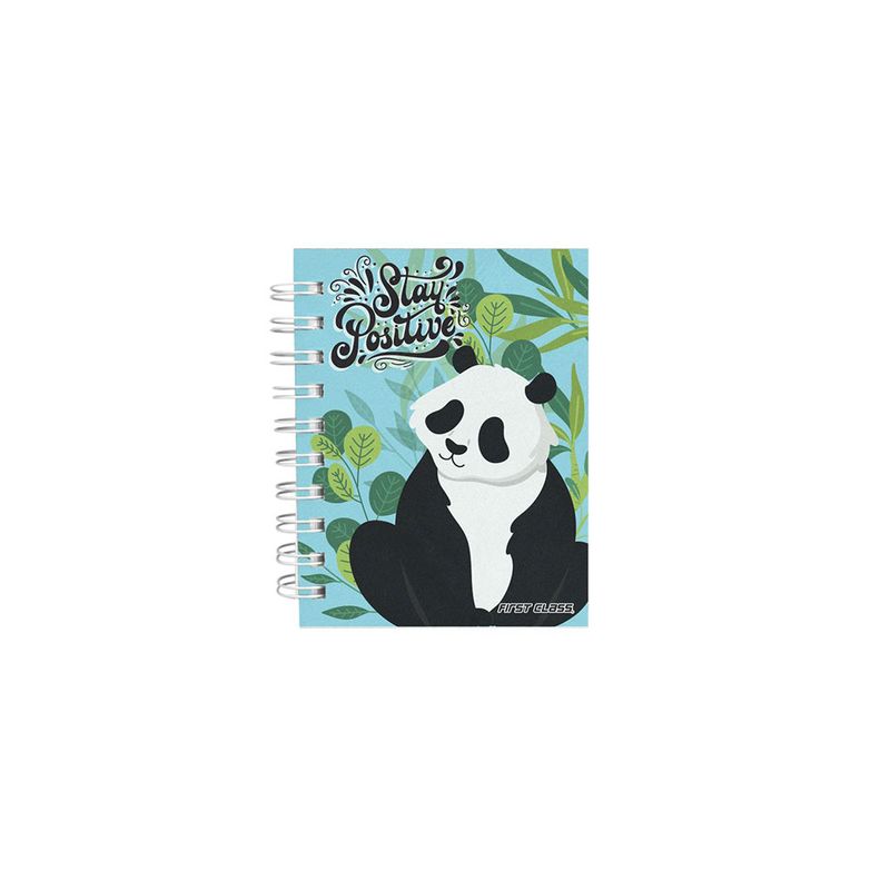 LIBRETA ESPIRAL POCKET 100H RAYAS FIRST CLASS