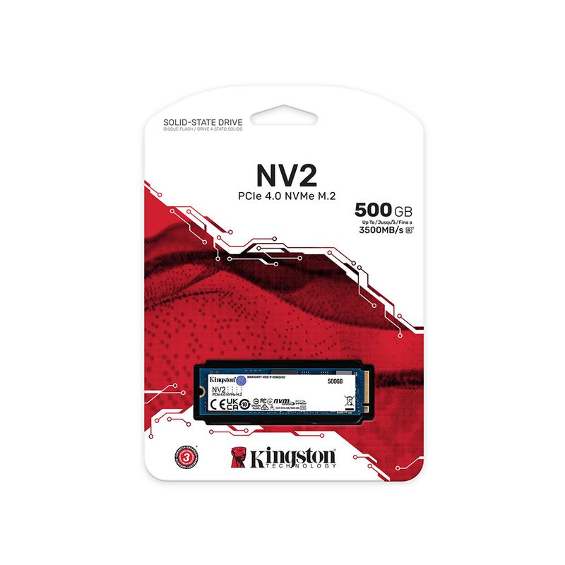 UNIDAD DE ESTADO SOLIDO KINGSTON 500GB M2 2280