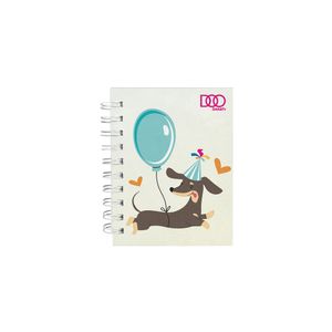 Libreta Espiral Pocket 160H Rayas Perritos Doo Smarty 8305 Smarty