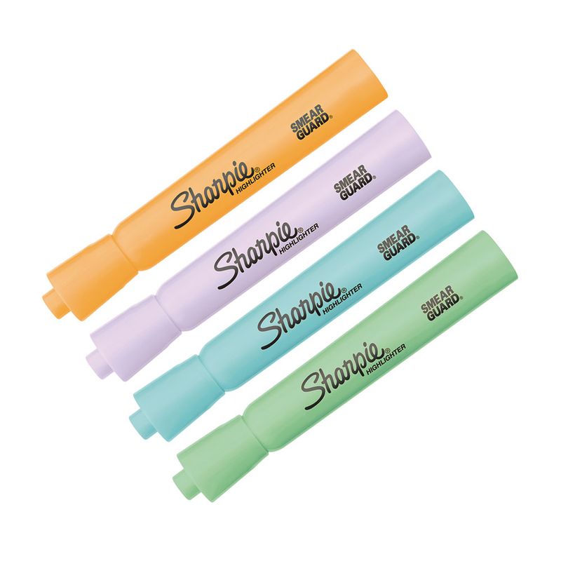 SHARPIE RESALTADOR TANKT 4CT