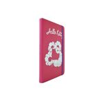 LIBRETA ESQUELA HELLO KITTY ROSA/PLATA 96H