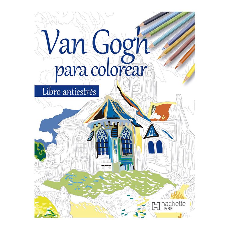 LIBRO PARA COLOREAR ANTIESTRES VAN GHOG