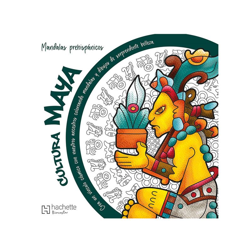 LIBRO PARA COLOREAR MANDALAS PREHISPANICAS CULTURA MAYA