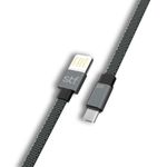 CABLE USB A MICRO USB 1M NEGRO/GRIS CARGA ULTRA RAPIDA
