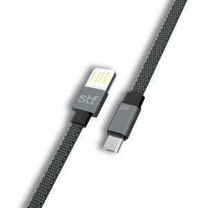 Cable Usb A Micro Usb 1M Negro/Gris Carga Ultra Rapida St-A02831