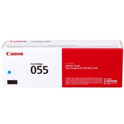 36985 - Tóner Canon Cartridge 055 1200 Páginas Color Cian