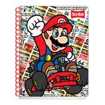 CUADERNO PROFESIONAL 100H RAYAS SUPER MARIO