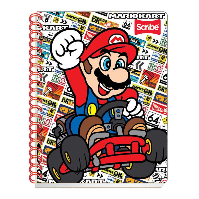 CUADERNO PROFESIONAL 100H C-5 SUPER MARIO