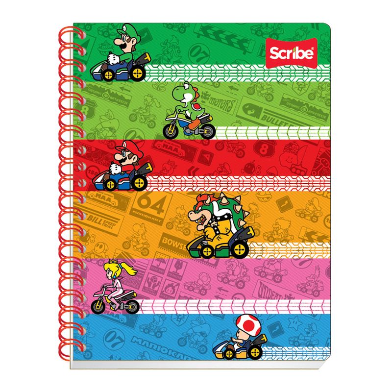 CUADERNO PROFESIONAL 100H C-7 SUPER MARIO