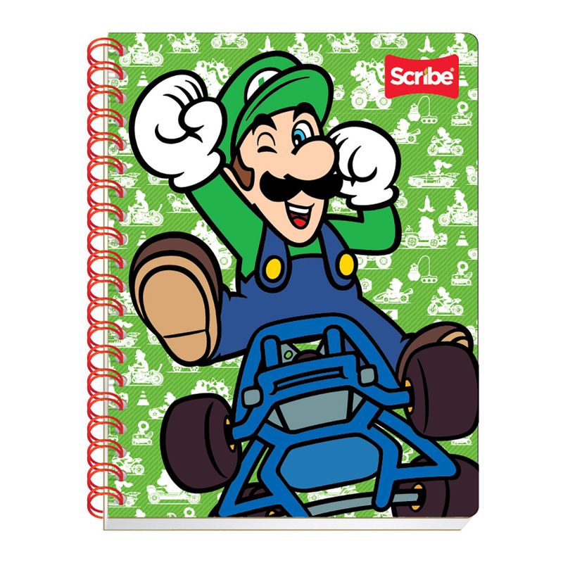 CUADERNO PROFESIONAL 100H C-7 SUPER MARIO