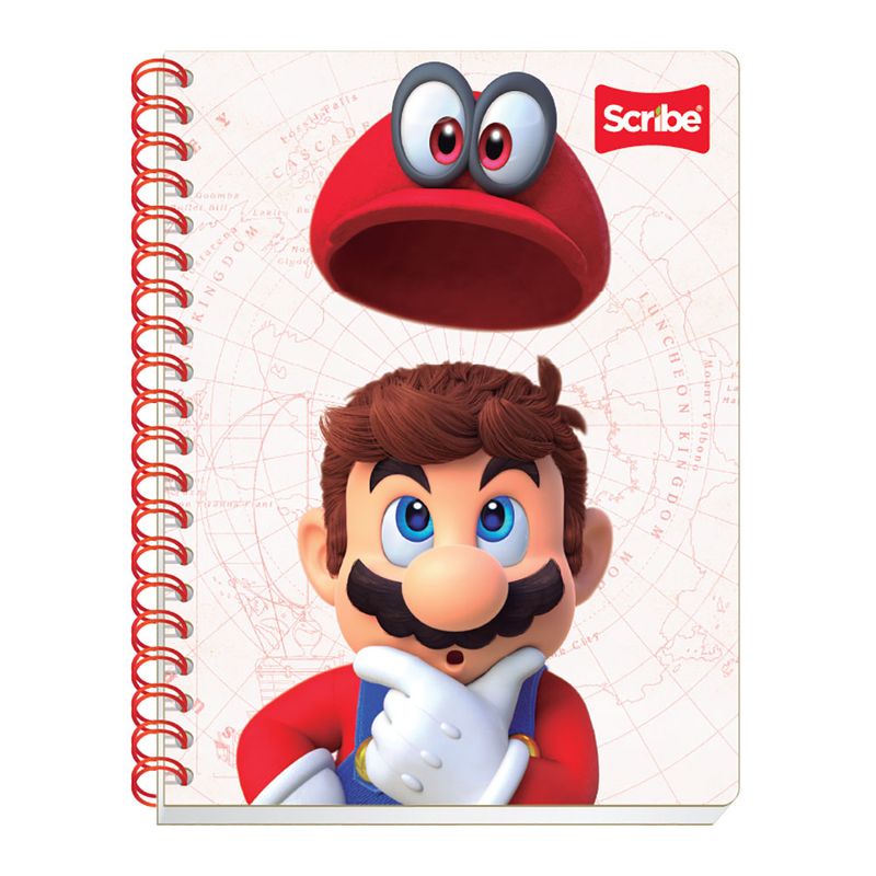 CUADERNO PROFESIONAL 100H C-7 SUPER MARIO