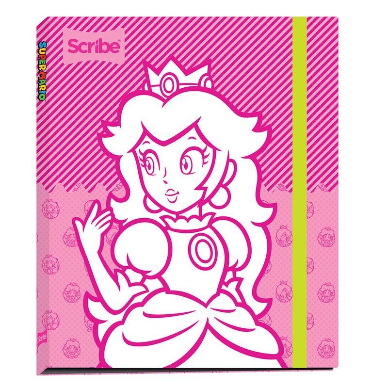 CARPETA CARTA 3ARG PASTA DURA SUPER MARIO