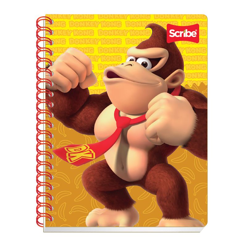 CUADERNO PROFESIONAL 100H RAYAS SUPER MARIO