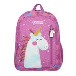 MOCHILA KINDER LOGAN UNICORNIO MORADO