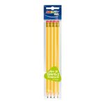 LAPIZ GRAFITO CON GOMA #2 TRI SMARTY BLT CON 4