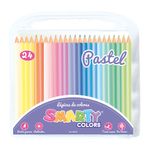 LAPICES DE COLOR 24-L RED PASTEL SMARTY