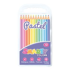 Lapices De Color 12-L Red Pastel Smarty 40108