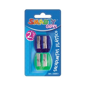 Sacapuntas Plastico Duo Blt C/2 25051
