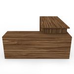 CONJUNTO ESCRITORIO DERECHO S/CREDENZA 170 x 160