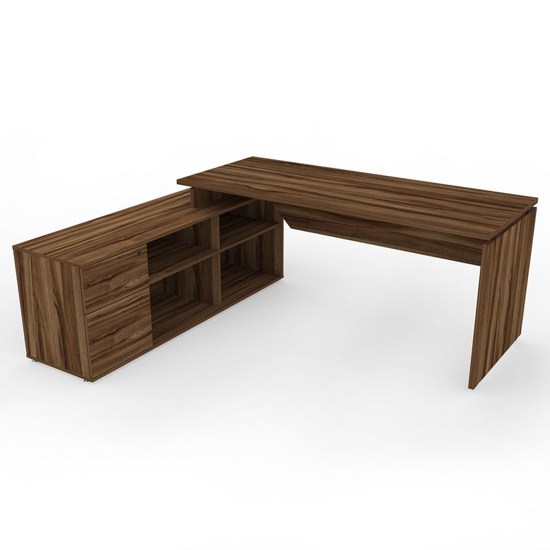 CONJUNTO ESCRITORIO IZQUIERDO S/CREDENZA 170 x 160