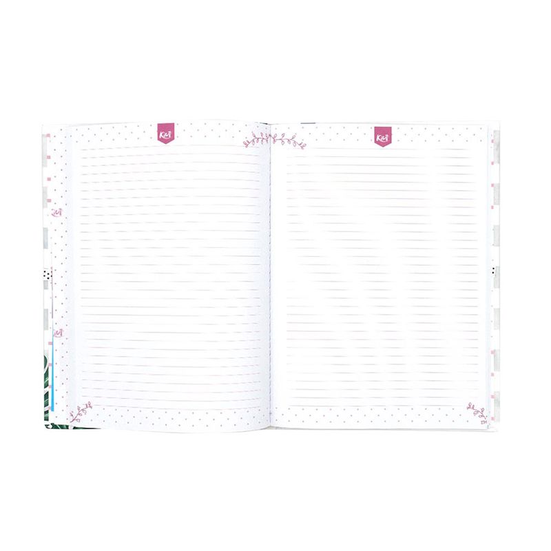 CUADERNO COSIDO COLLEGE RAYAS KIUT TODA OCASION