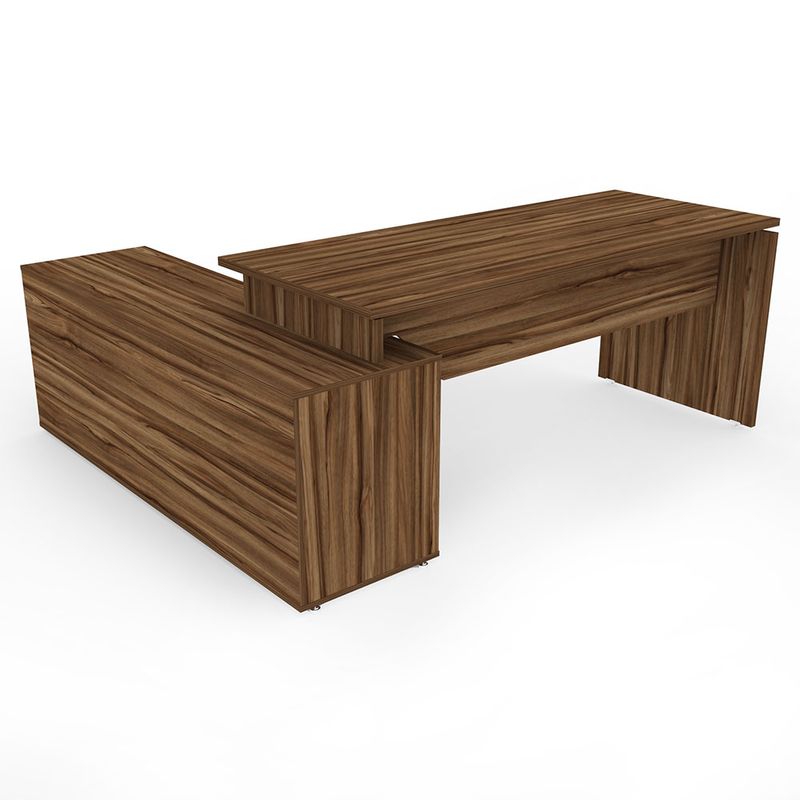 CONJUNTO ESCRITORIO DERECHO S/CREDENZA 170 x 160