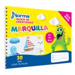 BLOCK MARQUILLA 305x40 30H BLANCO ESCOLAR