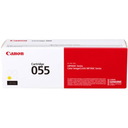 36988 - Tóner Canon Cartridge 055 1200 Páginas Color Amarillo