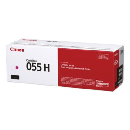 36987 - Tóner Canon Cartridge 055H 2300 Páginas Color Magenta