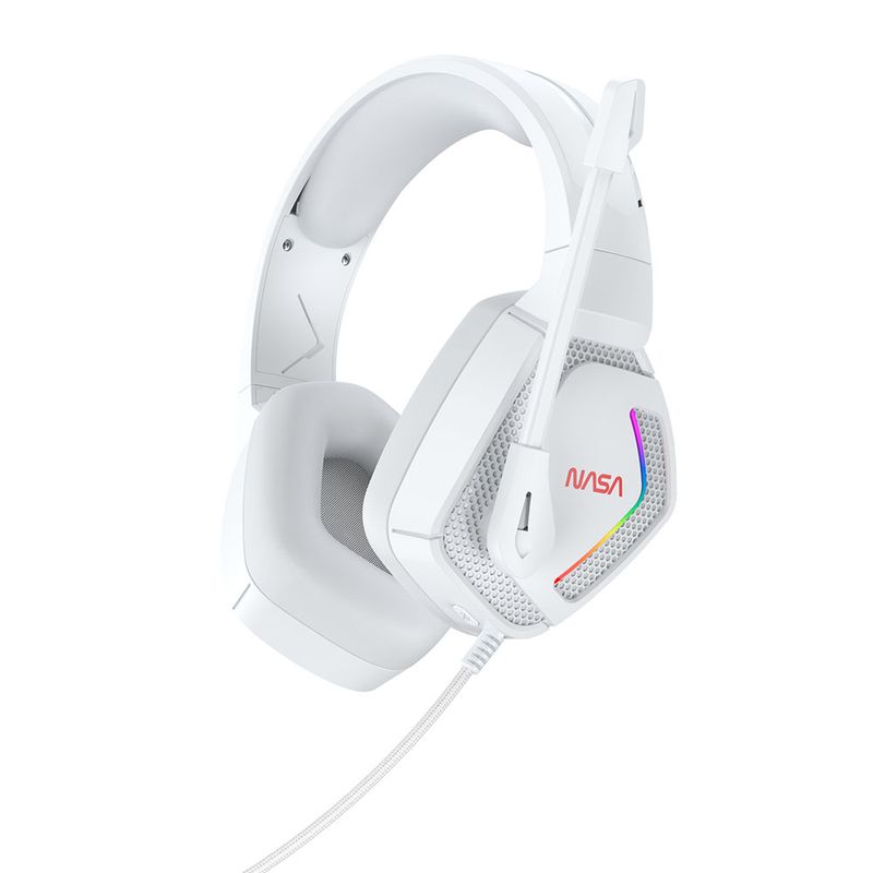 AUDIFONOS GAMER TECHZONE NASA RGB NS-HSG01
